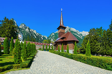 Image showing Monastery in Busteni