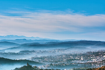 Image showing Panoramic View of Veliko Tarnovo