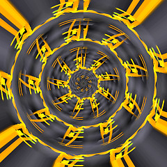 Image showing Abstract 3d background