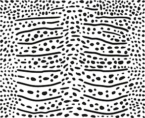 Image showing Background of whale shark skin