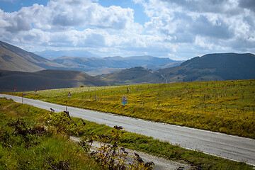 Image showing National Park of the Sibillini Mountains.