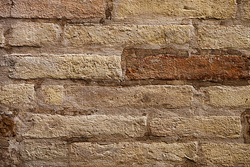 Image showing Antique brick wall texture - background.