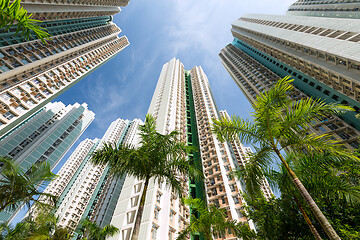 Image showing Building to the sky