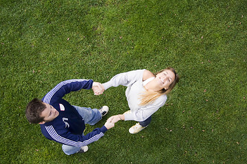 Image showing Couple outdoor
