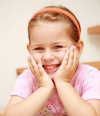 Image showing Cute smiling girl