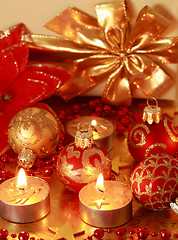 Image showing Golden Christmas