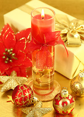 Image showing Golden Christmas