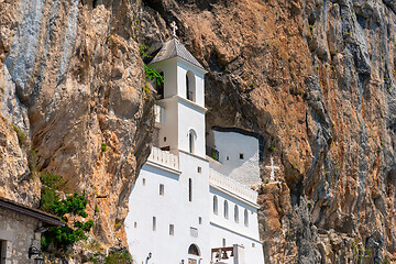 Image showing Old monastery of Ostrog