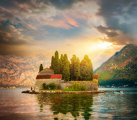 Image showing Island of Dead in Perast