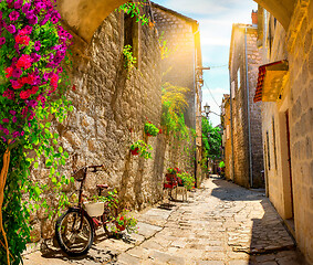 Image showing Street in Perast