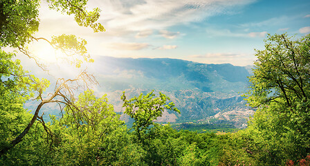 Image showing Mountain landscape in Montenegro