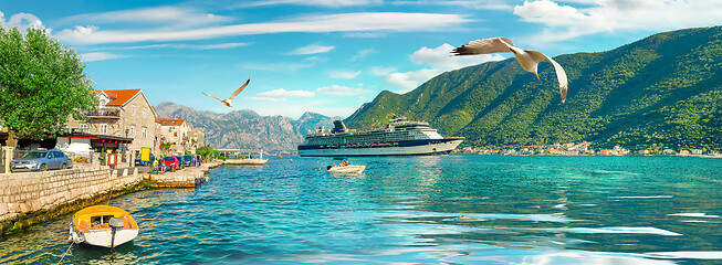 Image showing Ship in the bay