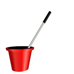 Image showing Mop & Bucket