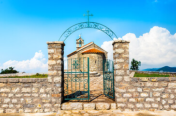 Image showing Church In Montenegro