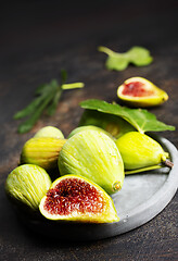 Image showing fresh fig