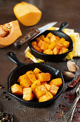 Image showing fried pumpkin