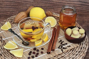 Image showing Traditional Remedy for Cold and Flu