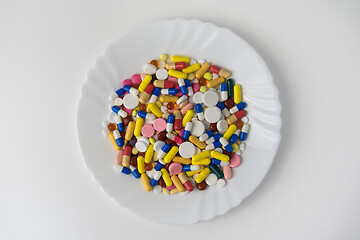 Image showing A bunch of pills