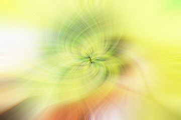 Image showing Background of yellow and green swirling flower texture