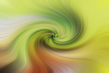 Image showing Background of yellow and green swirling texture