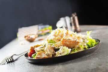 Image showing caesar salad