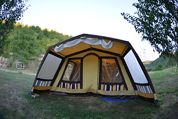 Image showing camping tent