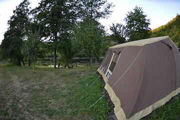 Image showing camping tent