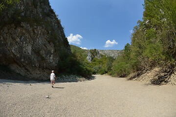 Image showing senoir male hiker