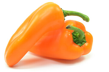 Image showing Sweet yellow pepper isolated