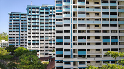 Image showing Singapore residential housing estate