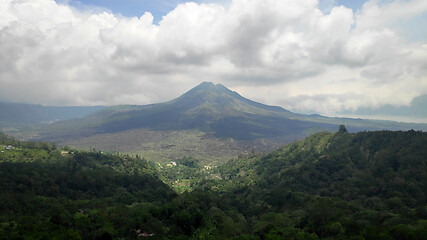 Image showing Mount Batur Volcano in Kintamani, Bali