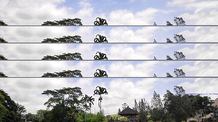 Image showing Taman Ayun Temple, temple of Mengwi Empire in Bali, Indonesia