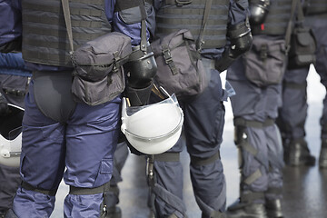 Image showing Riot Police