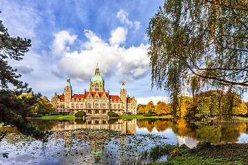 Image showing The Hannover City New Town Hall