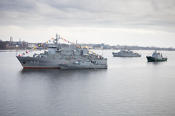 Image showing Latvian Naval Forces ships