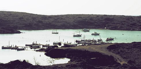 Image showing Old Fishing Bay