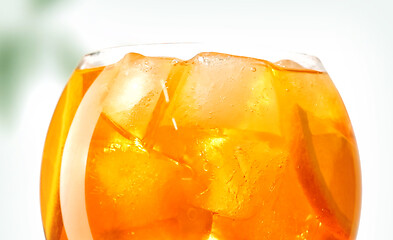Image showing closeup of aperol spritz cocktail