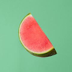 Image showing fresh raw watermelon piece