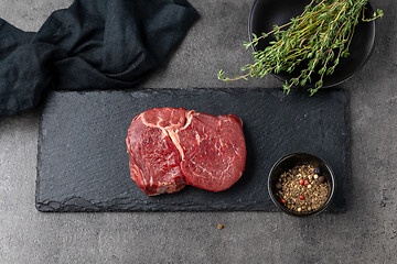 Image showing fresh raw steak