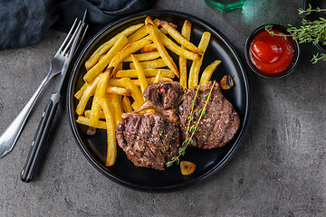 Image showing freshly grilled steak