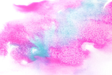 Image showing colorful watercolor paint background