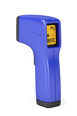 Image showing Blue infrared thermometer