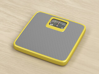 Image showing Analog weight scale