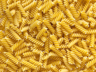 Image showing Raw pasta background