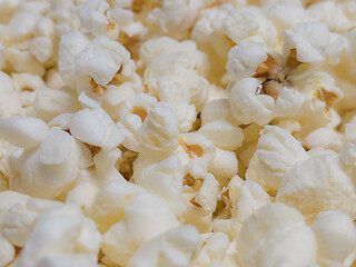 Image showing Popcorn simple background