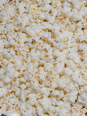 Image showing Popcorn simple background