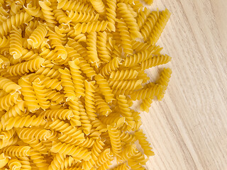 Image showing Raw pasta background