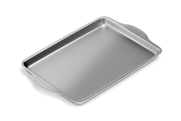 Image showing Stainless steel baking pan