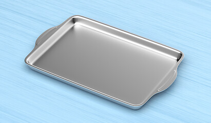 Image showing Silver baking pan