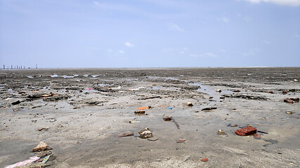 Image showing Sekinchan beach in Malaysia